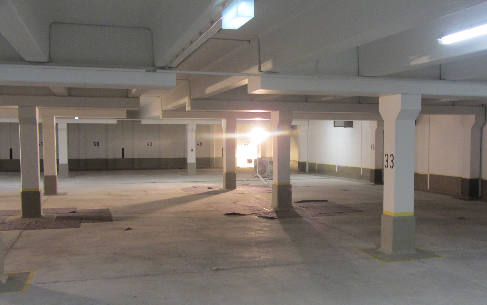 Ludwig-Braille-Straße, Tiefgarage, Sanierung, nach Sanierung Ludwig-Braille-Straße, Tiefgarage, Sanierung, nach Sanierung