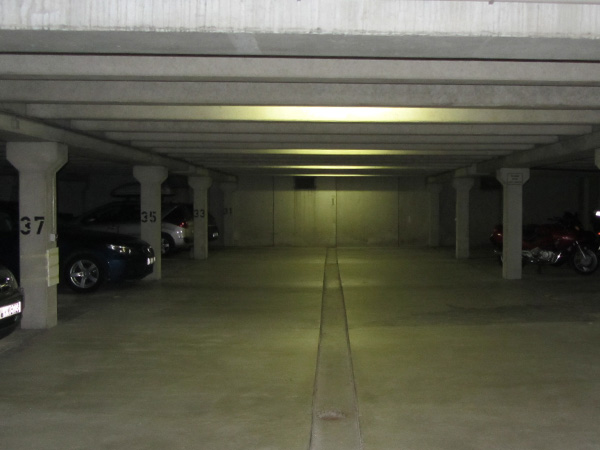 Kandinskystraße, München, Tiefgarage, vor Sanierung Kandinskystraße, München, Tiefgarage, vor Sanierung