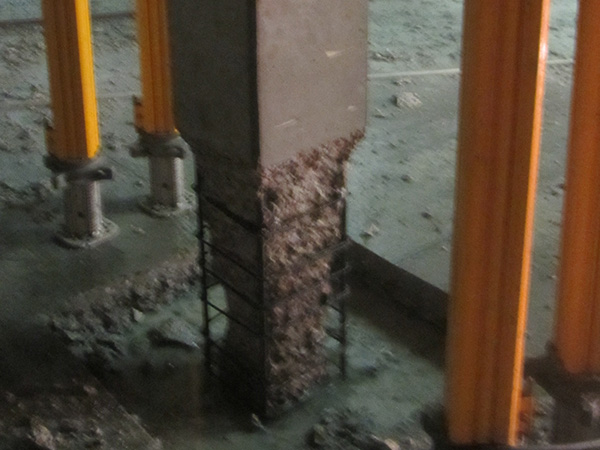 Kandinskystraße, München, Tiefgarage, Zwischenstand Kandinskystraße, München, Tiefgarage, Zwischenstand